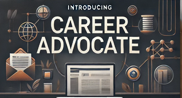 Introducing Career Advocate Service Always Typing will handle applying to jobs and networking for you.